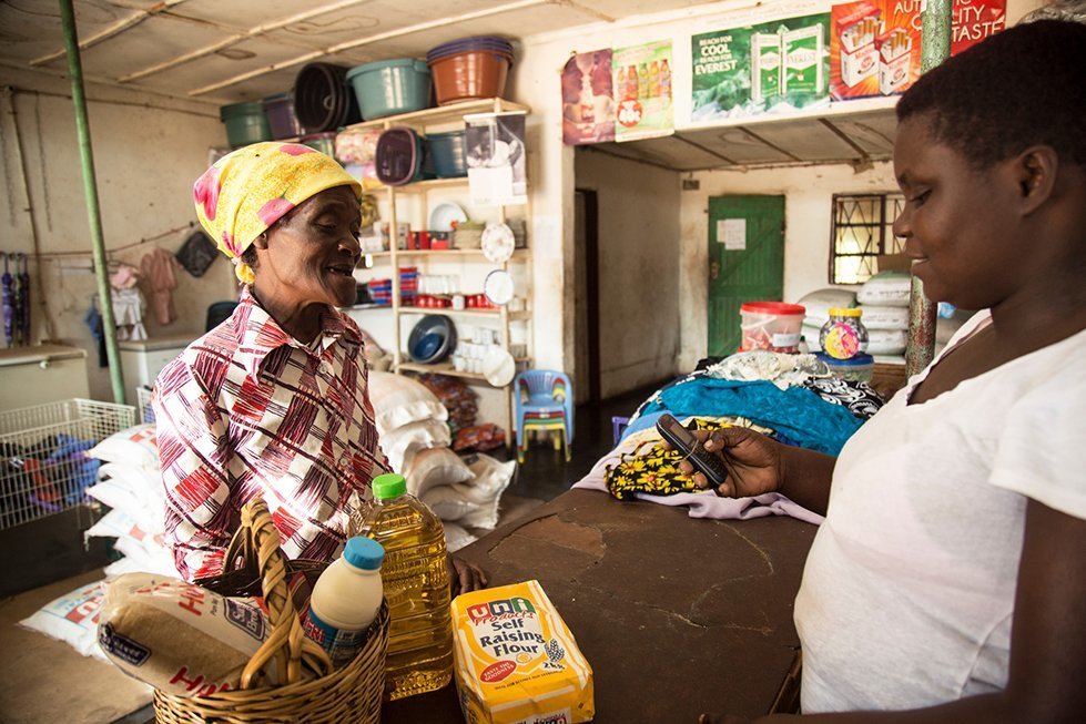 CARE's cash transfer project at work in Southern Zimbabwe